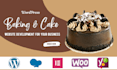 create wordpress baking cake website for business