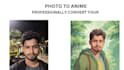 professionally convert your photo to anime