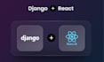 build django and react full stack apps