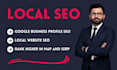 do local SEO to rank google business profile and website