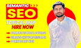 do monthly SEO topical map with semantic method and keywords clustering