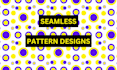 design seamless patterns for textile, fabrics, wallpaper