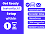 setup your instantly ai for cold email outreach