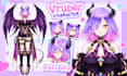 design and rig pro live 2d vtuber model for streaming