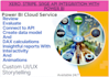 do xero, stripe, sage etc API integration with power bi