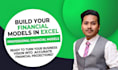 create excel financial projections and forecasting model