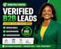 generate verified b2b leads for coaches, consultants and service businesses