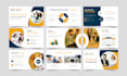 do powerpoint presentation template, powerpoint design, pitch deck, redesign