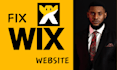 fix wix website issues, bugs, errors wix velo code maintenance of wix website