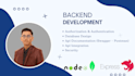 develop scalable backend using node js and nest js and database development
