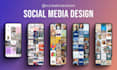 design creative social media posts
