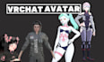 create custom 3d nsfw sfw fursona anime vrchat avatar with high texture