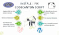 install fix customize any codecanyon script php scripts setup config codecanyon