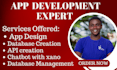 be your bubble io developer, adalo app developer, flutter and flutterflow app