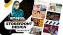 create amazon storefront design or amazon brand store design