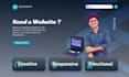 design or redesign webflow wix wordpress websites