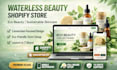 build a high converting waterless beauty shopify store for eco skincare brands