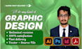 do graphic design, facebook post, book cover, vector, web banner, flyer, poster