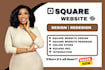 square online square website design square online store design online store