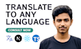 do website translation for your next js website with chatgpt