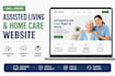 create home care website, assisted living website and senior care website