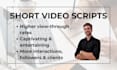 keep your audience hooked with tailored short form social media video scripts