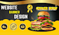 design website banner, ads, display and header design