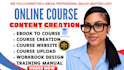 create online course content teachable course creation ebook and book formatting