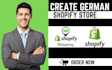 create 7 figure german shopify store shopify store design shopify dropshipping