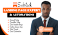 setup substack account, substack post newsletter, editable email template