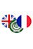 translate arabic, french, and english