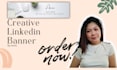 design a linkedin banner cover for your profile