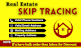 do real estate skip tracing and lead generation