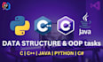 do c, cpp, java, python, c sharp programming projects