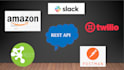 integrate, fix or develop rest, json , XML and soap API