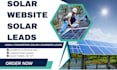generate solar leads solar website business leads landing page sales funnel
