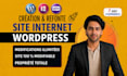 créer ou refondre votre site internet wordpress professionnel