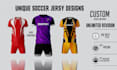 do soccer jersey or uniform design