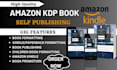 format and upload your ebook on amazon KDP book kindle self publishing