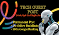 publish tech guest posts on high da tech blogs with dofollow tech backlinks