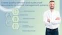 create audit proof documents to control management systems