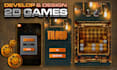 provide 2d unity multiplayer game development and graphic design