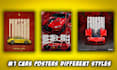 design different stunning car posters designs