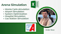 do monte carlo simulation and arena simulation in excel