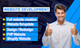 design, redesign wordpress website with kadence