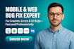 fix bugs, reskin or add new feature in your mobile app or website