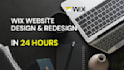 design professional wix website, custom wix sites