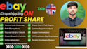 do ebay dropshipping on profit share USA,UK