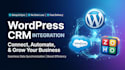 integrate salesforce or zoho with wordpress