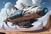 drawing sci fi spaceship design